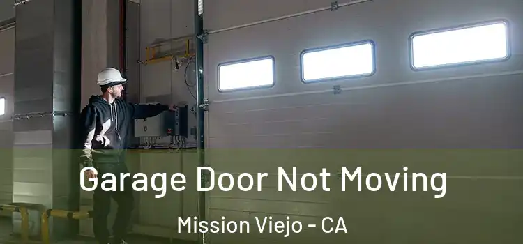  Garage Door Not Moving Mission Viejo - CA